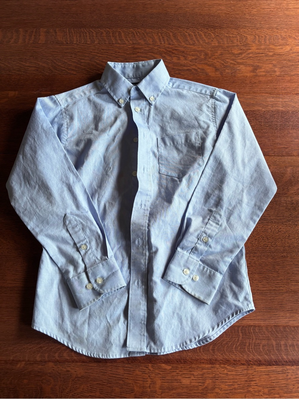 Light Blue Boy’s Oxford Button-Down Shirt